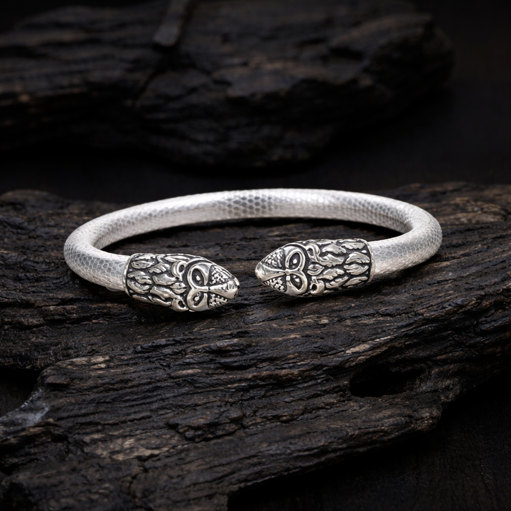 Antique Silver Kada