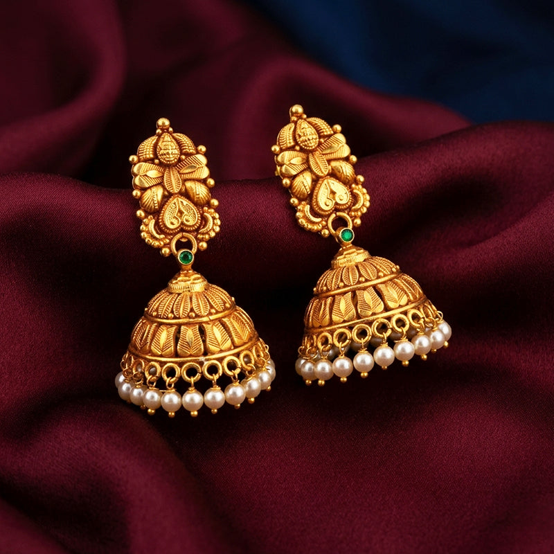 Gold Silver Jhumki