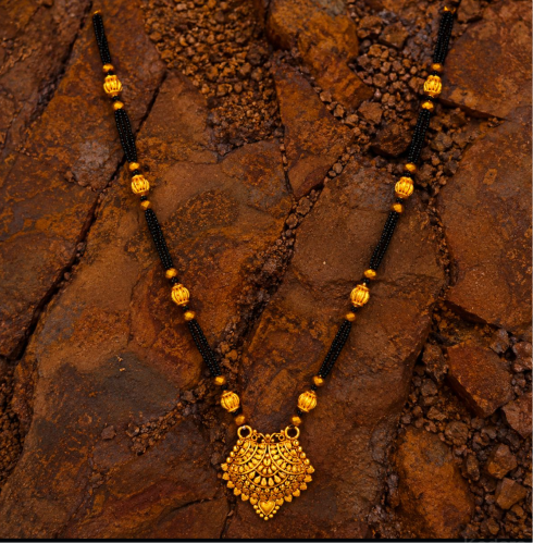 Gold Silver Mangal Sutra