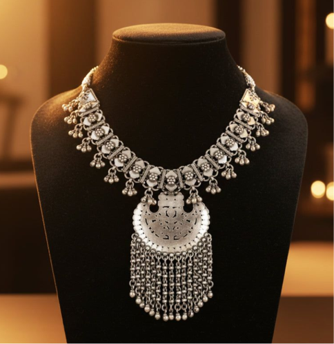Antique Silver Necklace
