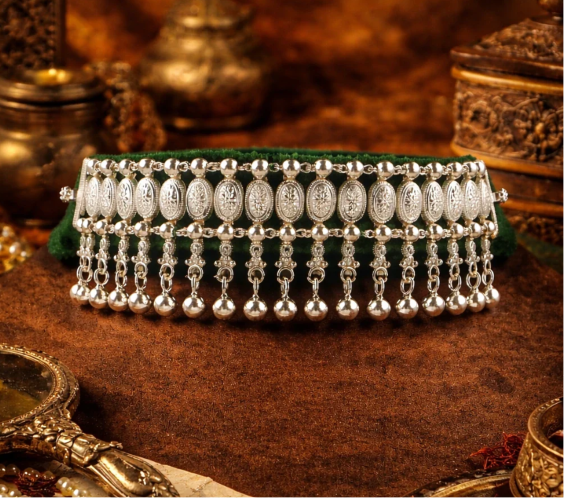 White Silver Guliband