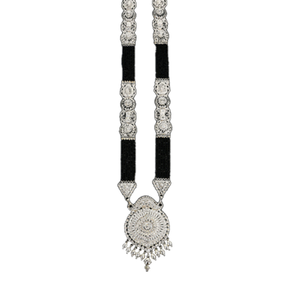 Chandrika Silver Necklace