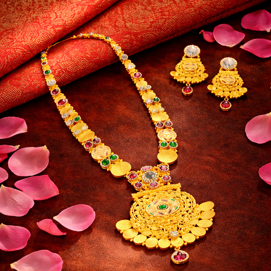 Badrika SuryaMandala Haar Set