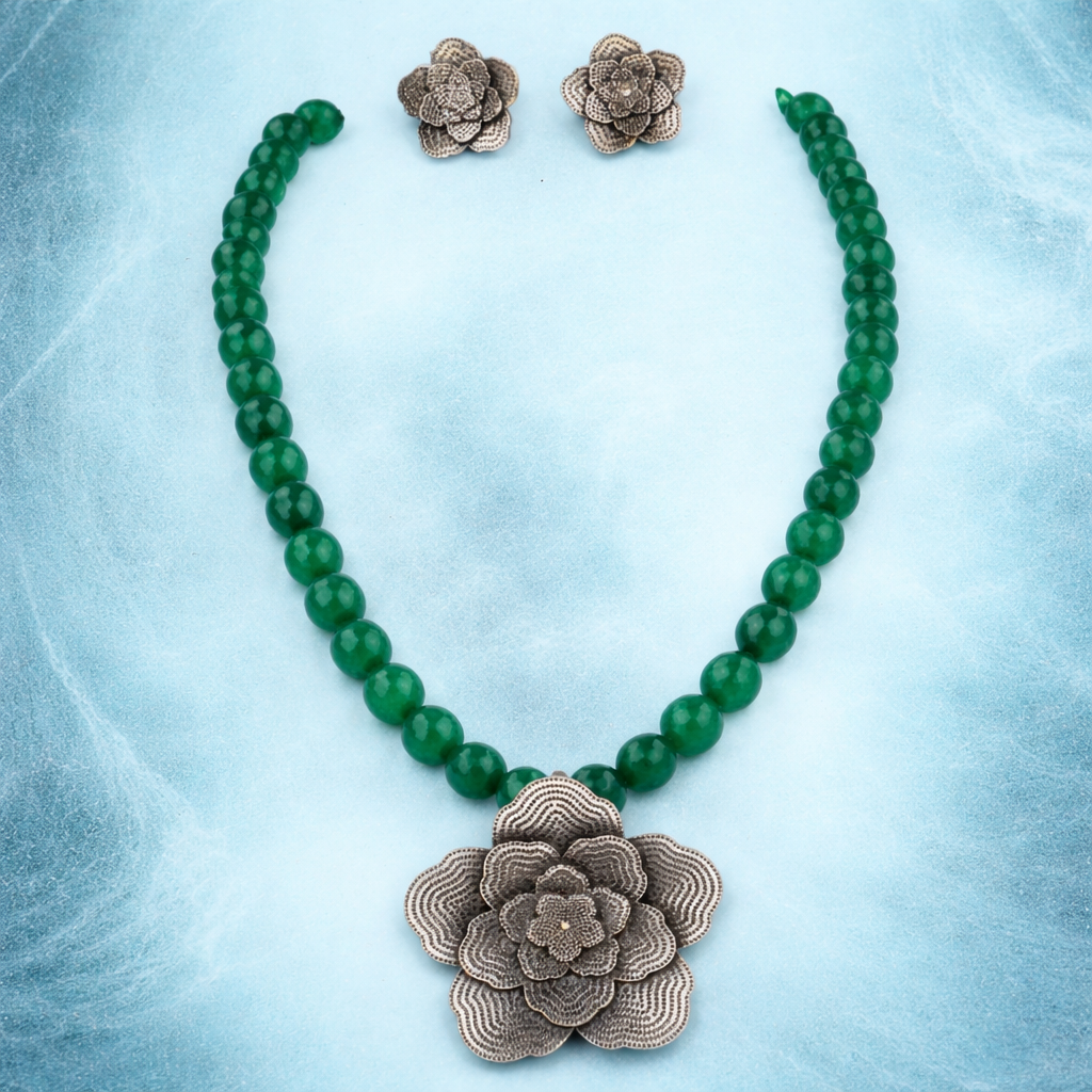 Bugyal Pushp Mala Set