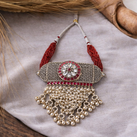 Midnight-Kali Bud Necklace