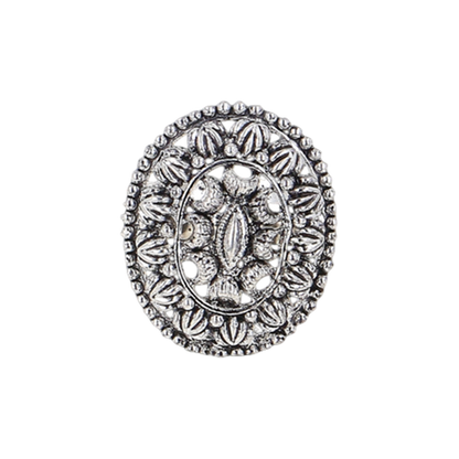 Daali-Band Silver Ring