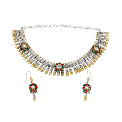 Kedar Kamal Necklace Set