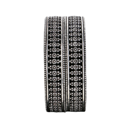 Oon-Buni Silver Bangles