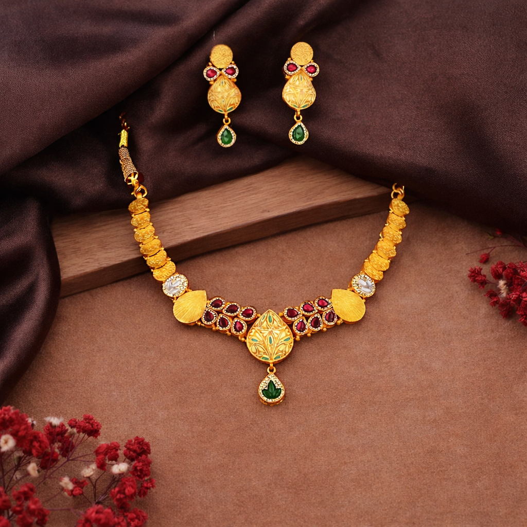 Panchachuli Swarna Ratna Set