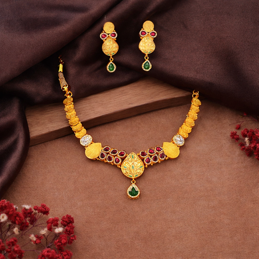 Panchachuli Swarna Ratna Set