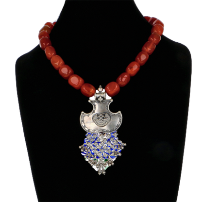 Pauri-Peak Scarlet Necklace