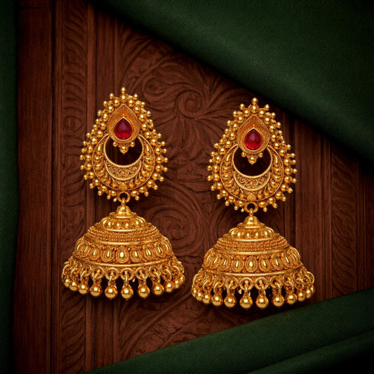 Gaura-Kamal Tejas Jhumki