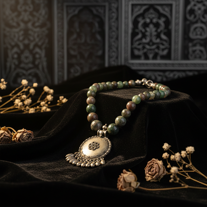 The Mansarovar Mist Necklace