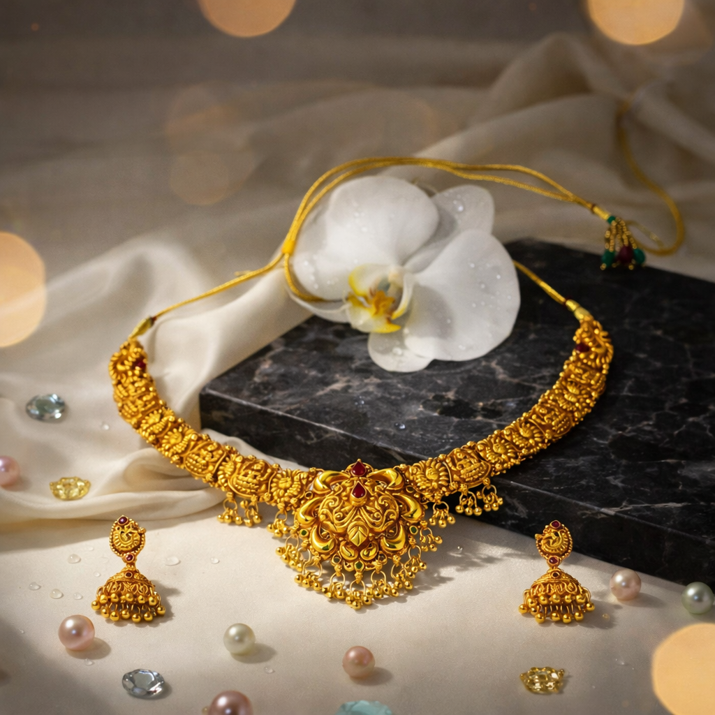 Nandadevi Shringar Necklace Set