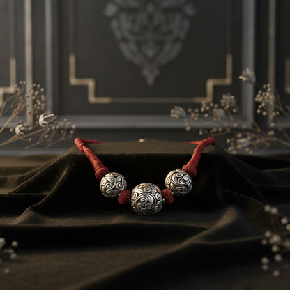 Trikhand Laal Necklace