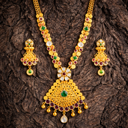 Alaknanda Rajpushp Haar Set
