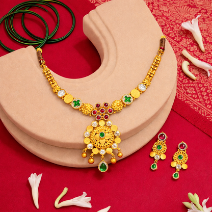 Nanda Surya Ratna Haar Set