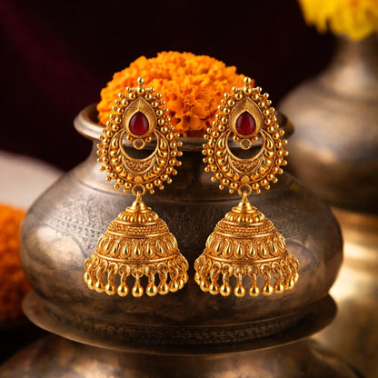 Gaura-Kamal Tejas Jhumki