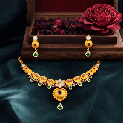 Badri Surya Necklace Set