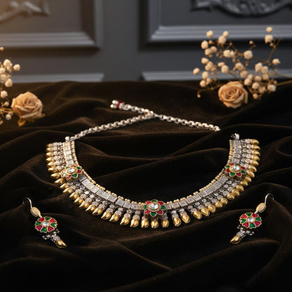 Kedar Kamal Necklace Set