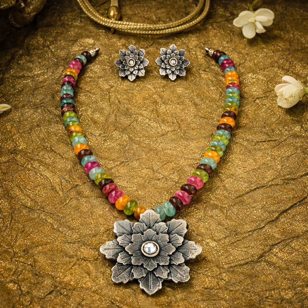 Phooldei Rangini Necklace Set