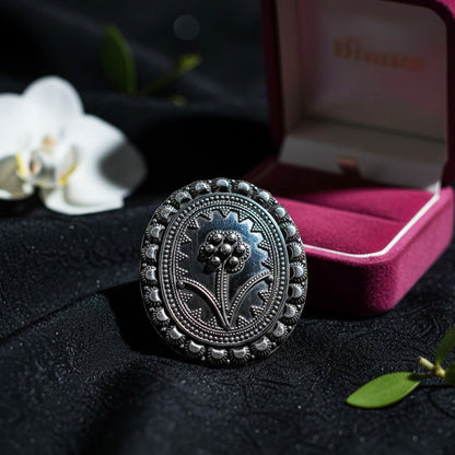 Aakriti Silver Ring