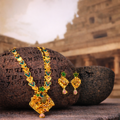 Kedarkhand MayurValli Haar Set