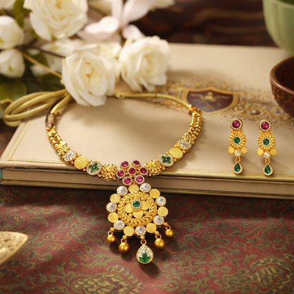Nanda Surya Ratna Haar Set