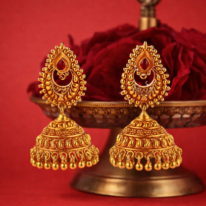 Gaura-Kamal Tejas Jhumki