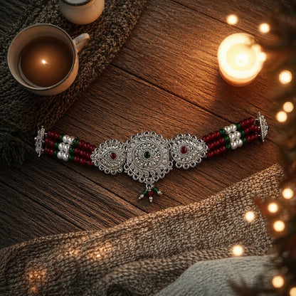 Garhwali Trinetra Rajat Choker