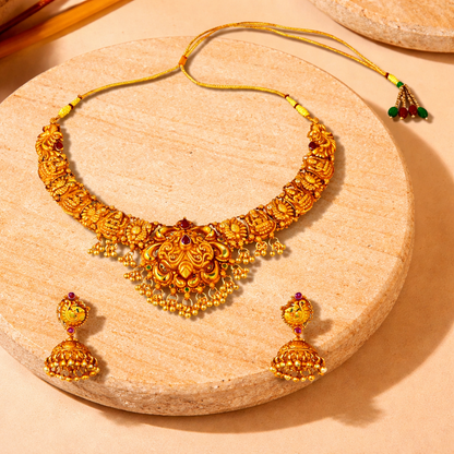 Nandadevi Shringar Necklace Set