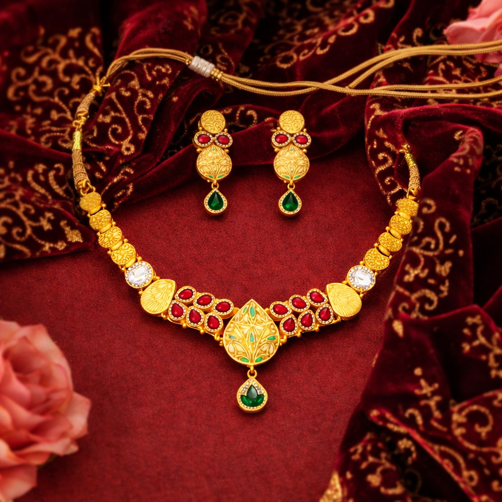 Panchachuli Swarna Ratna Set