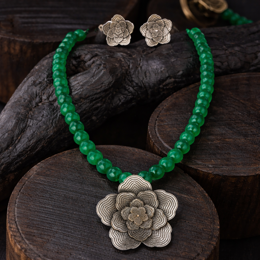 Bugyal Pushp Mala Set