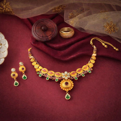 Badri Surya Necklace Set