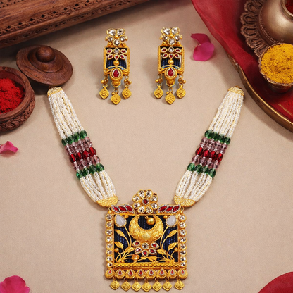 Chandrakriti Rajsi Haar Set