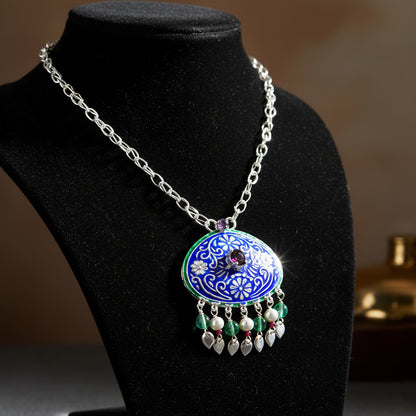 Chitraani Blue Necklace