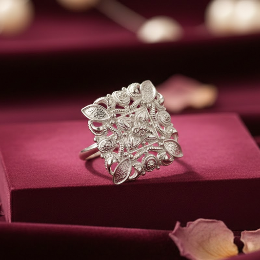 Paat-Bunai Silver Ring