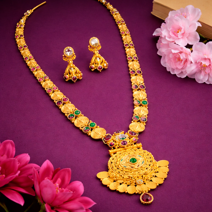 Badrika SuryaMandala Haar Set