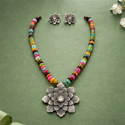 Phooldei Rangini Necklace Set