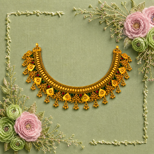 Pahadi Kanchan Jaal Necklace
