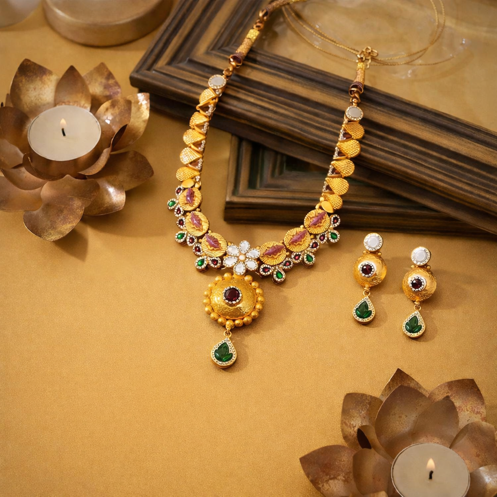 Badri Surya Necklace Set