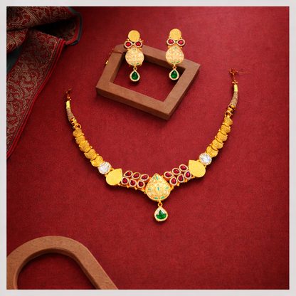 Panchachuli Swarna Ratna Set