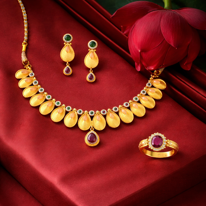 Himjyoti Teardrop Haar Set