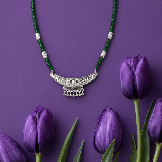 Pindari Shweta Mangalsutra