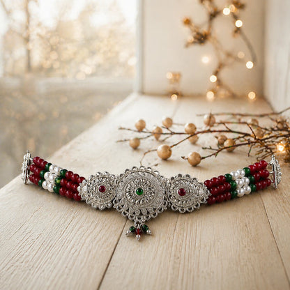 Garhwali Trinetra Rajat Choker