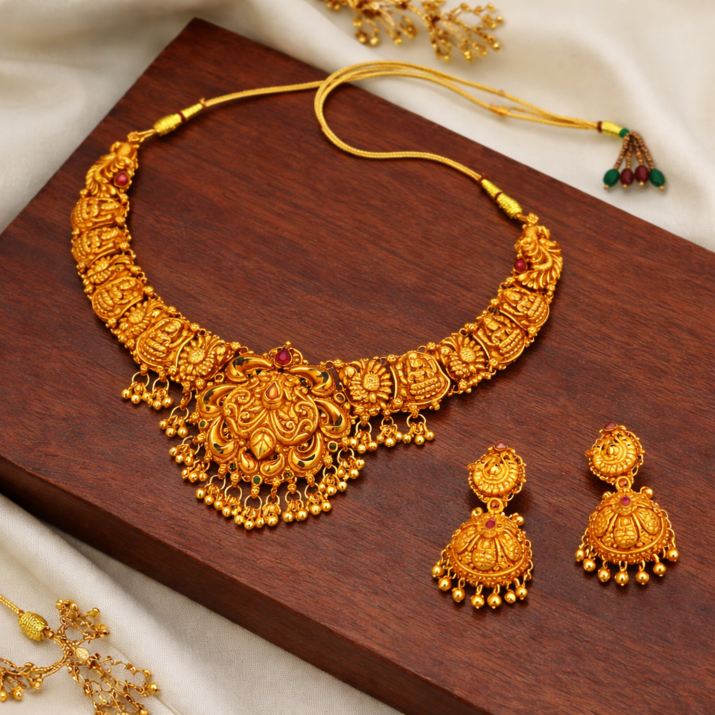 Nandadevi Shringar Necklace Set