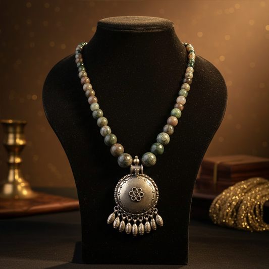 The Mansarovar Mist Necklace