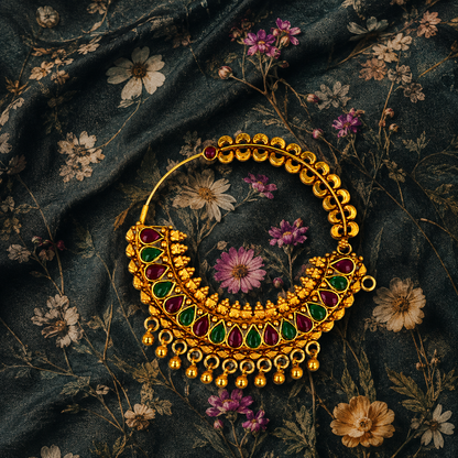 Brahmakamal Varnika Gold-Plated Nath