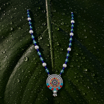 Brahmakamal Varnika White Silver Mangalsutra