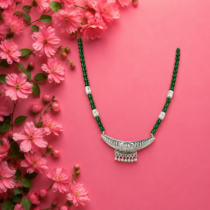 Pindari Shweta Mangalsutra